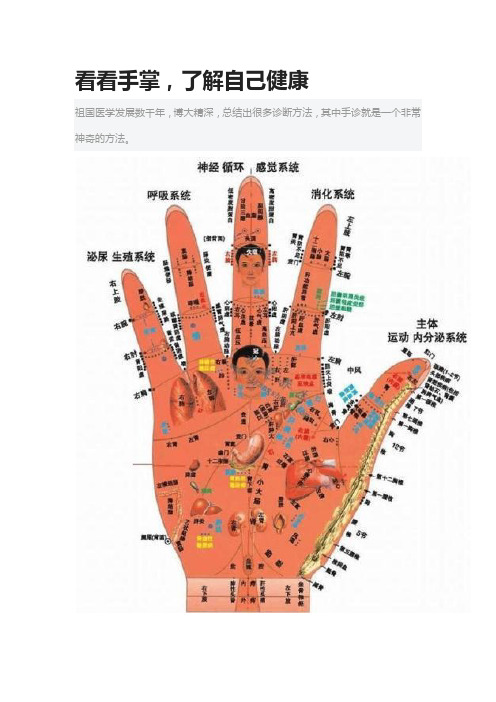 看看手掌