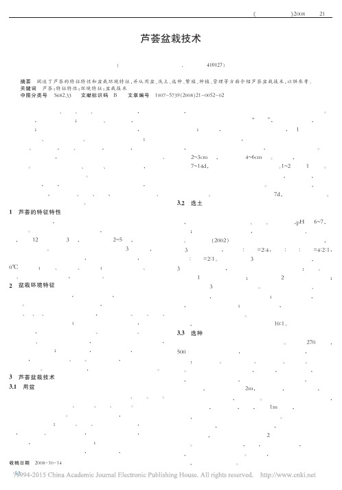 芦荟盆栽技术_向晓