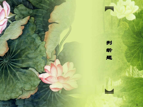 雅思TRUE, FALSE, NOT GIVEN判断题解题技巧  ppt课件
