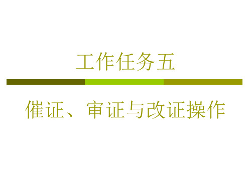 8第二篇——工作任务六催证、审证和改证