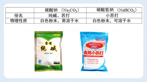 化学优质课公开课4.碳酸钠和碳酸氢钠