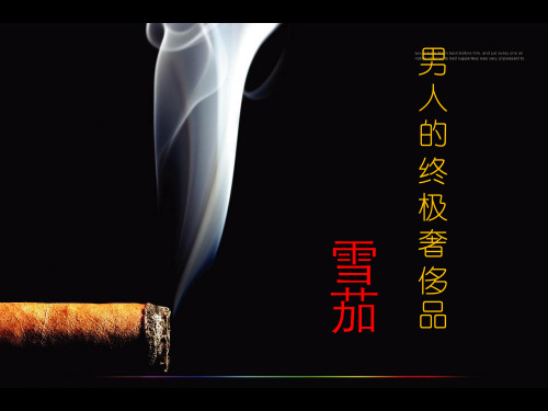 男人的终极奢侈品——雪茄