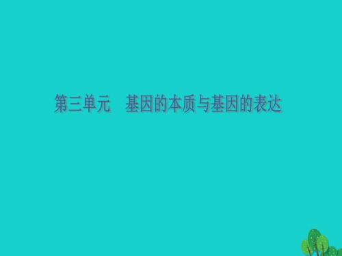 高考生物一轮复习第三单元基因的本质第1讲DNA是主要的遗传物质课件新人教版必修2