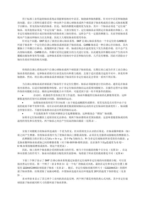 CARB 轴承介绍