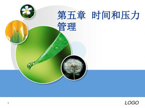 时间和压力管理ppt课件