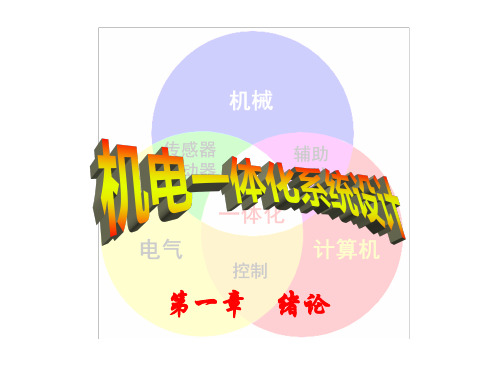 机电一体化系统基本组成ppt课件