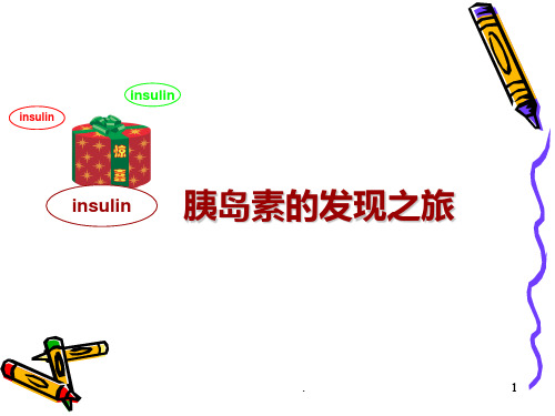 胰岛素的发展史PPT课件