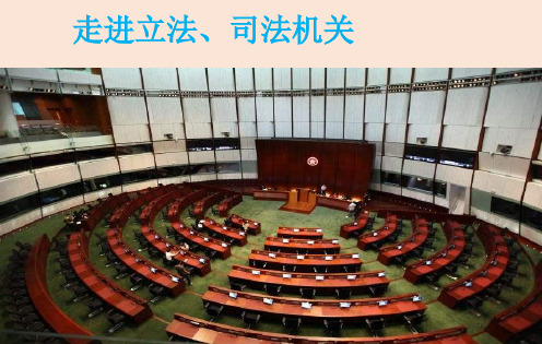 六年级综合实践活动课件-走进立法司法机关 全国通用(共19张PPT)