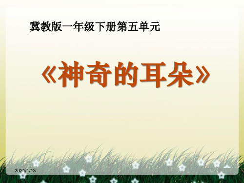 《神奇的耳朵》PPT课件二