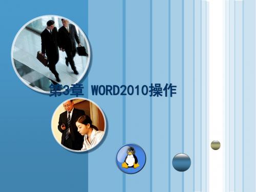 第3章 word2010使用
