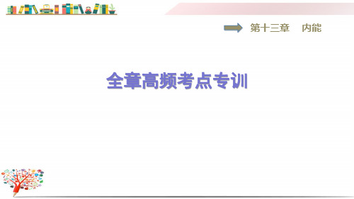 人教版九年级物理上册《第十三章 高频考点专训》课件