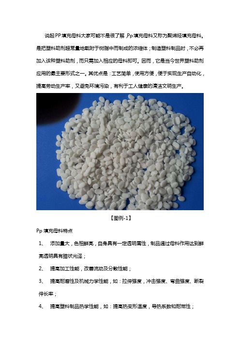 为什么选择PP填充母料？