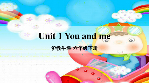 牛津版英语六年级下册unit 1
