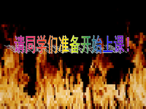 鲁教版初中化学九年级全一册 课题1燃烧与灭火精品课件(22张PPT)