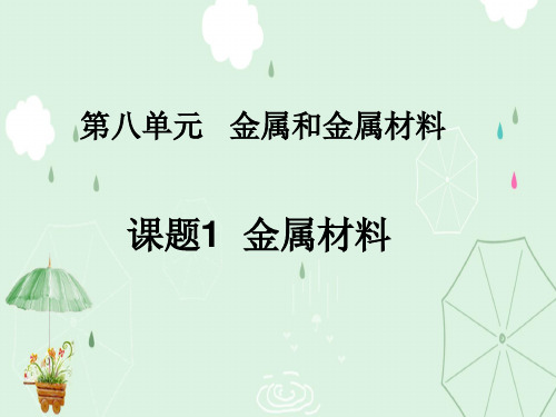 金属和金属材料PPT课件18(3份打包) 人教版