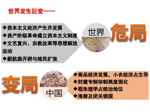 《明至清中叶的经济与文化》优质课件1