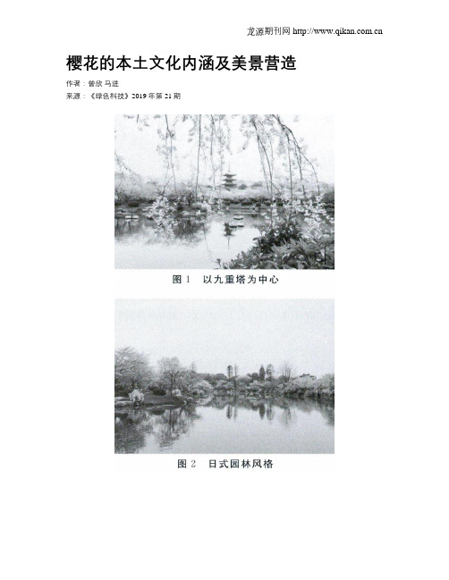 樱花的本土文化内涵及美景营造