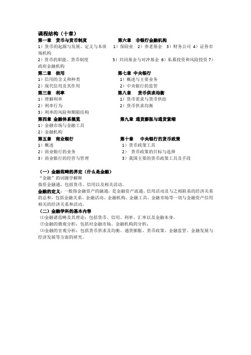 金融学1