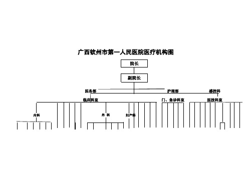 医疗组织机构图