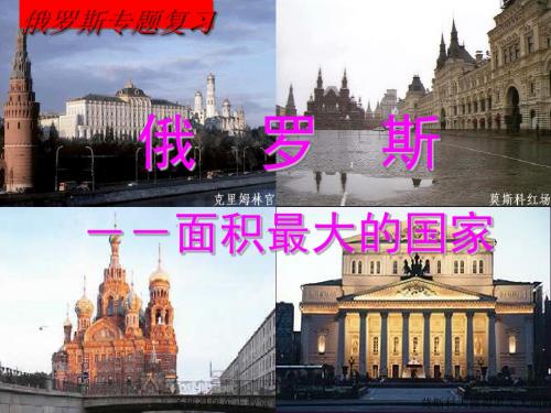 高考历史俄罗斯专题复习 PPT课件