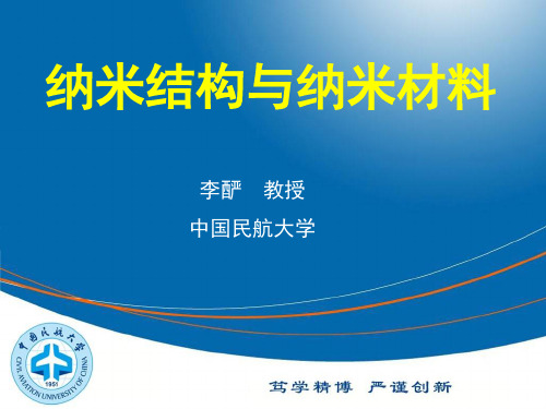 5.2 零维纳米材料的制备-化学液相法-ly