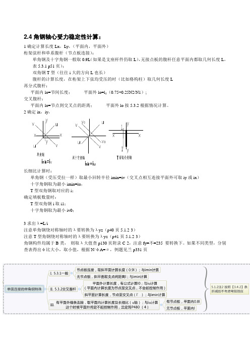 角钢长细比总结