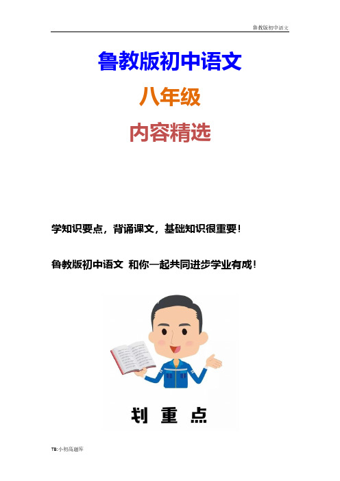 鲁教版初中语文八年级上册《端午的鸭蛋》阅读测试卷练习题