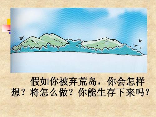 荒岛余生PPT32 人教版 (共23张PPT)