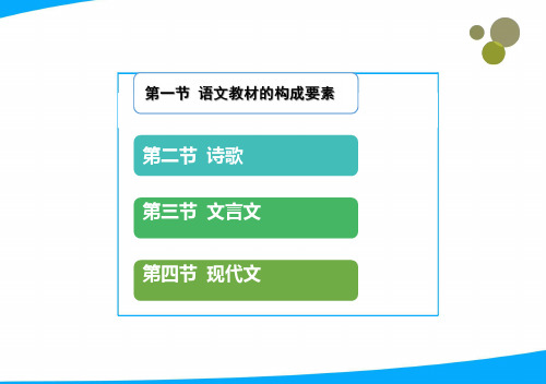 2019教师资格证考试学科知识与教学能力中学语文精讲文本解读