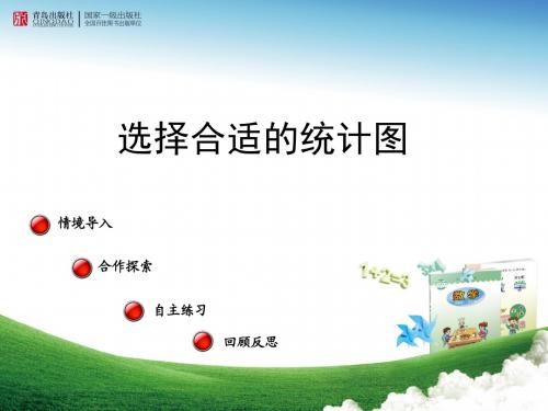 2016-2017年最新审定青岛版数学五年级上册折线统计图信息窗2(优秀课件)