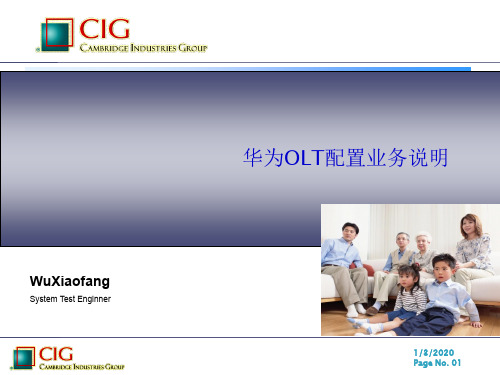 华为OLT配置说明资料47页PPT