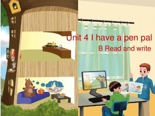 新教材pep六年级英语上册5六年级上Unit4__I_have_a_pen_pal_Read_and_write,精品