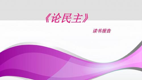 论民主