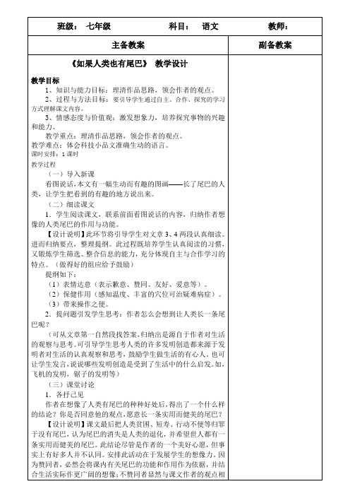 20.如果人类也有尾巴