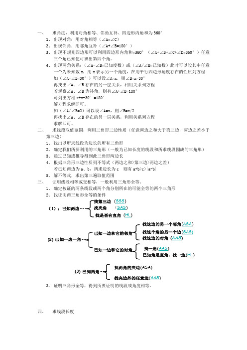 平行四边形及其性质(方法)