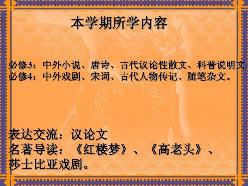 陈奂生上城上课课件