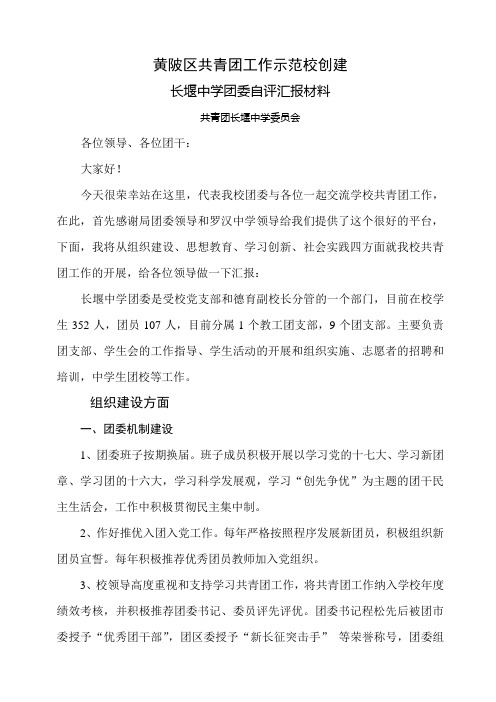 汇报材料