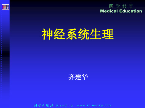 06-1,3,4神经系统 生理学