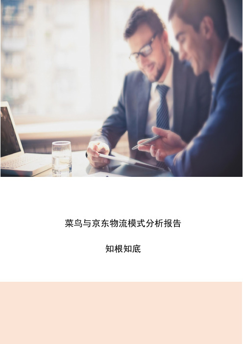 菜鸟与京东物流模式分析报告