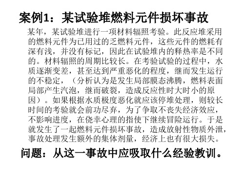 核安全案例分析
