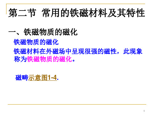 常用的铁磁材料及其特性ppt课件