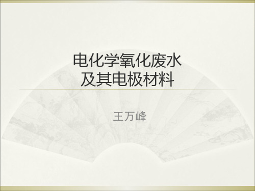 电化学废水处理(PPT课件)