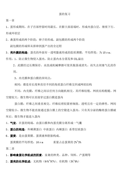 蛋品知识
