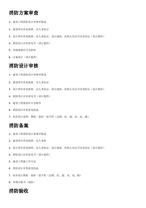 重庆市某区县报建需要资料附表-全!