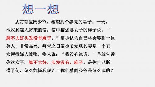 六年级小升初语文专题复习课件 标点符号(共21张PPT)