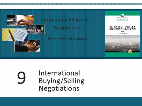 国际商务谈判英文版PPT-9 .  International BuyingSelling Negotiations