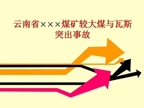 云南省昭通市威信县小五且煤矿煤与瓦斯突出事故(未采取安全措施)