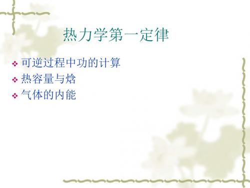 常树人热学课件章