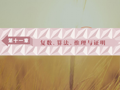 最新-2021届高考数学文大一轮复习课件：第十一章第1讲数系的扩充与复数的引入 精品
