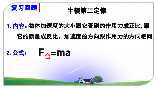 (新人教版)4.5牛顿运动定律的应用(zhgsh)